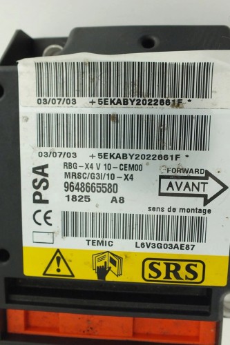 SENSOR PODUSZEK CITROEN C5 I (2001-2004) 9648665580