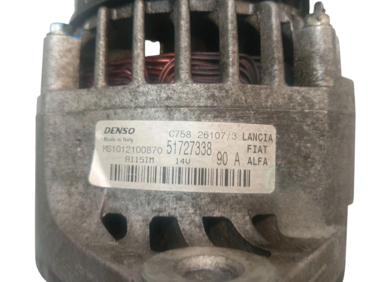 ALTERNATOR FIAT BRAVO II (2007-2010) 1.9 JTD 90KM 51727338