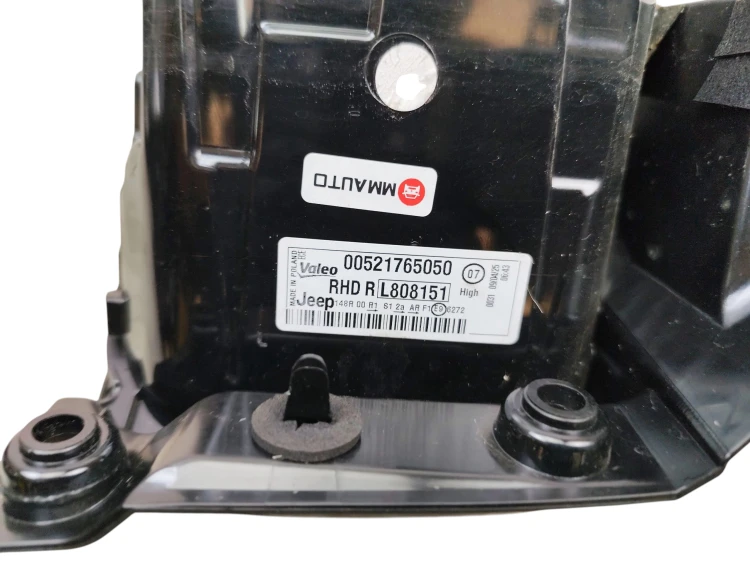 LAMPA PRAWY TYŁ JEEP AVENGER (2022-) 54 kWh 156KM 00521765050