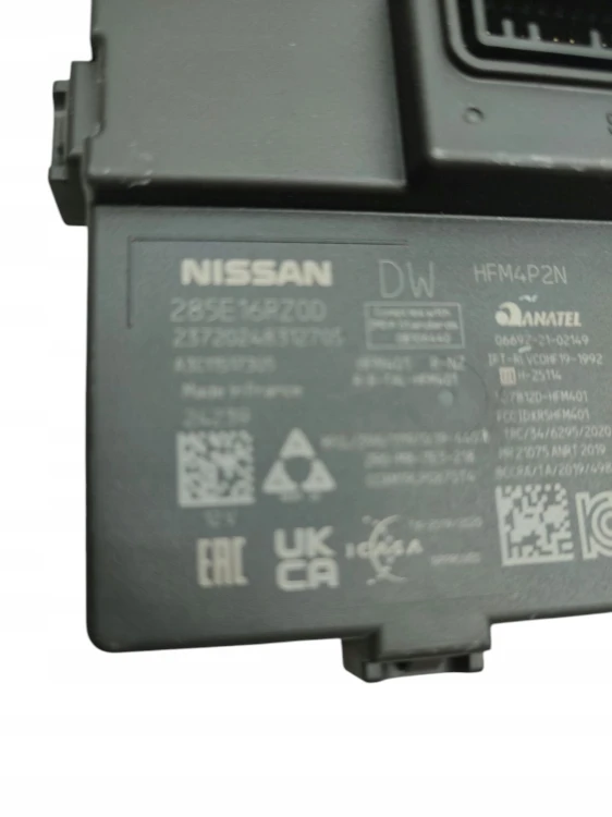 MODUŁ KEYLESS NISSAN QASHQAI J12 LIFT (2024-) 1.3 DIG-T 140KM 285E16RZ0D