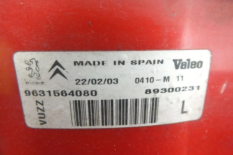 LAMPA LEWY TYŁ CITROEN XSARA PICASSO (1999-2004) 1.6 HDI