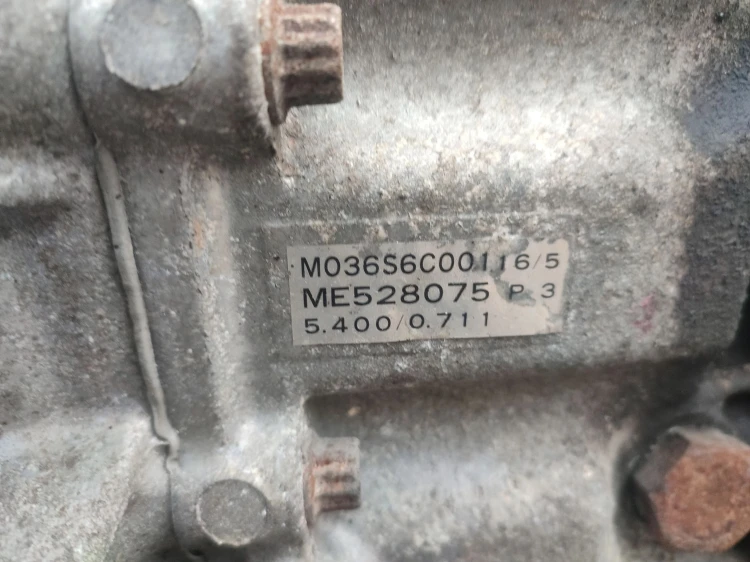 SKRZYNIA BIEGÓW MITSUBISHI FUSO M036S6C001