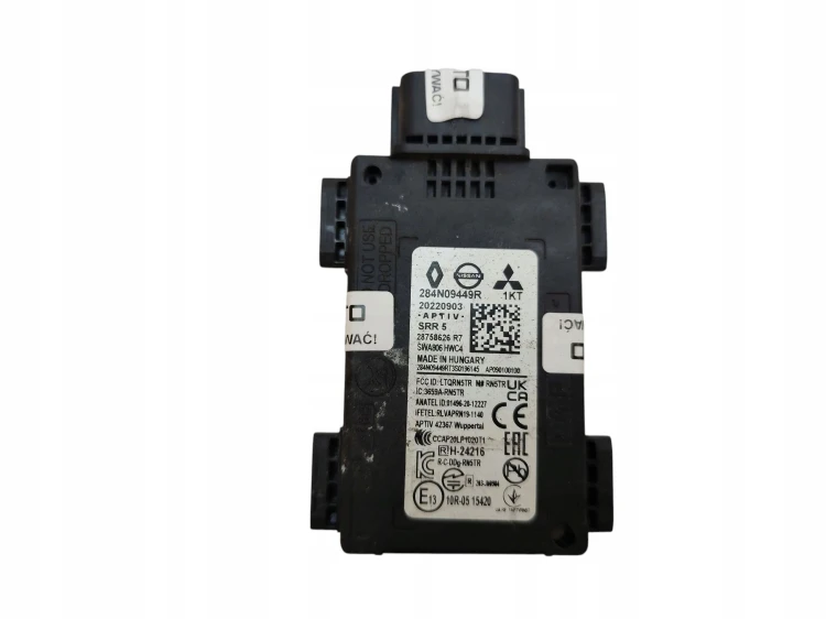 MODUŁ SENSOR RADAR BLISS PRAWY TYŁ NISSAN QASHQAI J12 III 284N09449R