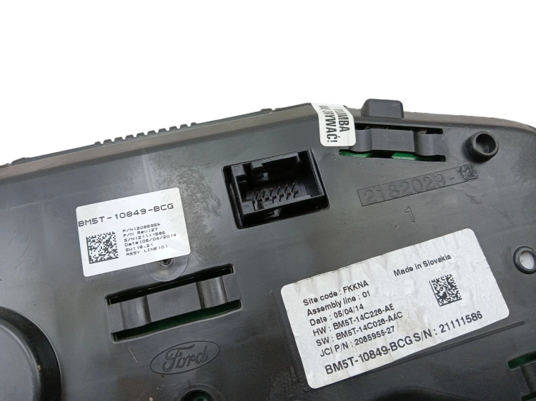 LICZNIK FORD FOCUS MK3 (2010-2014) 1.6 TDCI 115KM BM5T-10849-BC