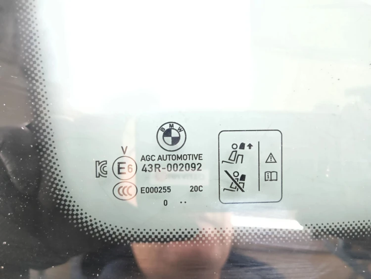 SZYBA KAROSERYJNA LEWY TYŁ BMW 2 F44 GRAN COUPE (2019-) 1.5 T 140KM 43R-002
