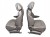 FOTELE KOMPLET CITROEN C4 PICASSO I LIFT (2010-2013) 1.6 e-HDI 112KM