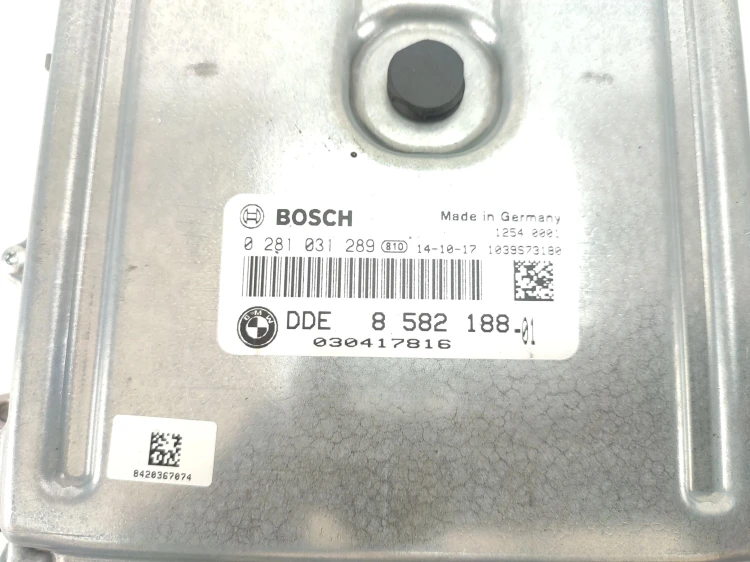 KOMPUTER STEROWNIK SILNIKA BMW 6 F13 (2010-2014) 3.0 D 313KM 0281031289 858