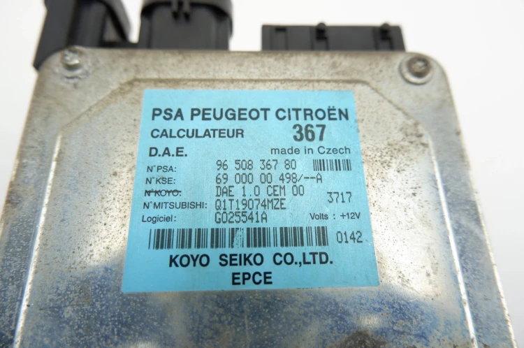 MODUŁ STEROWNIK WSPOMAGANIA CITROEN C2 (2003-2009) 1.6 HDI 9650836780