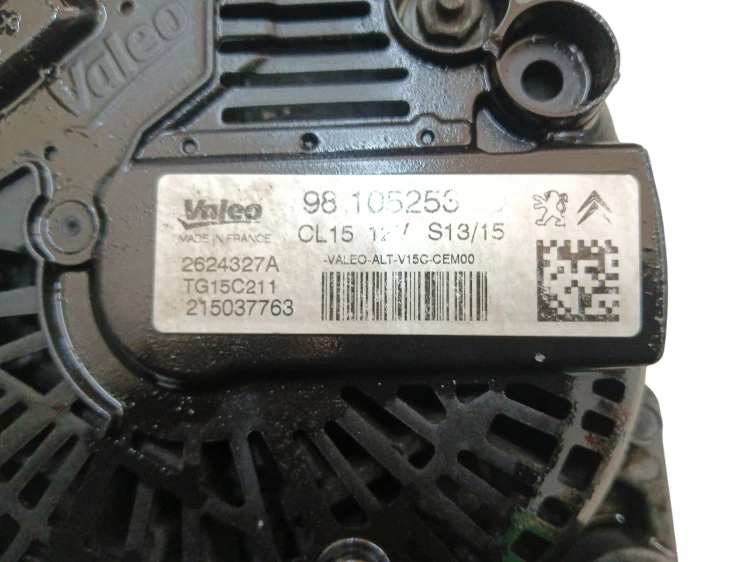 ALTERNATOR PEUGEOT 308 II T9 (2014-2017) 1.6 BlueHDI 120KM 9810525380
