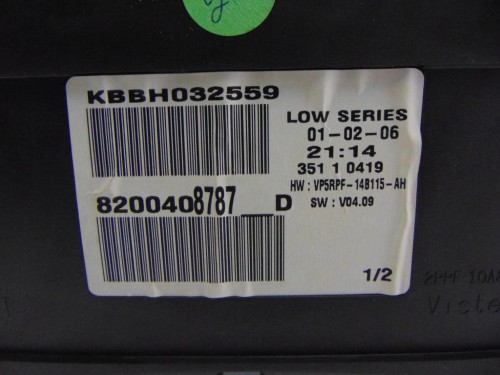 LICZNIK RENAULT MEGANE II LIFT (2005-2008) 1.5 DCI 8200408787 D
