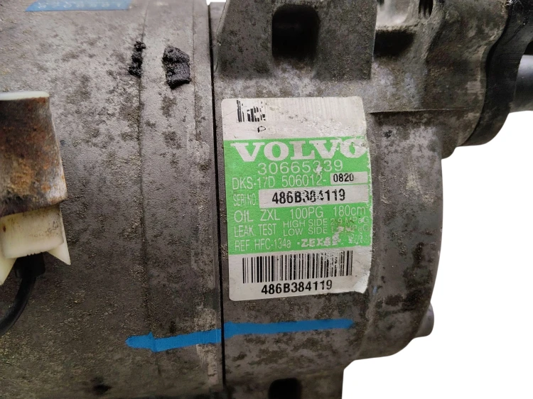 SPRĘŻARKA KLIMATYZACJI VOLVO XC70 I LIFT (2004–2007) 2.5T 209KM 30665339
