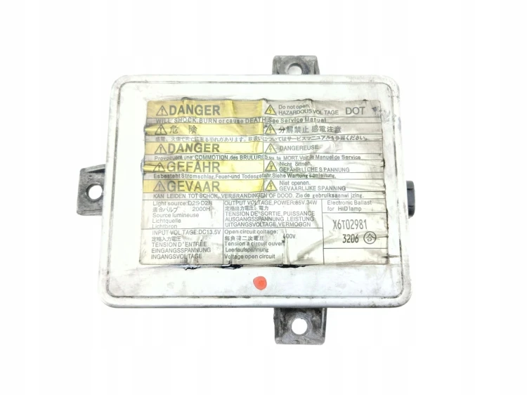 PRZETWORNICA XENON MAZDA 3 I BK (2003-2006) 1.6 DI 109KM X6T02981