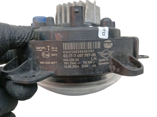 HALOGEN LEWY MINI COOPER F55 LIFT (2018-2020) 2.0 T 192KM 7467767-09
