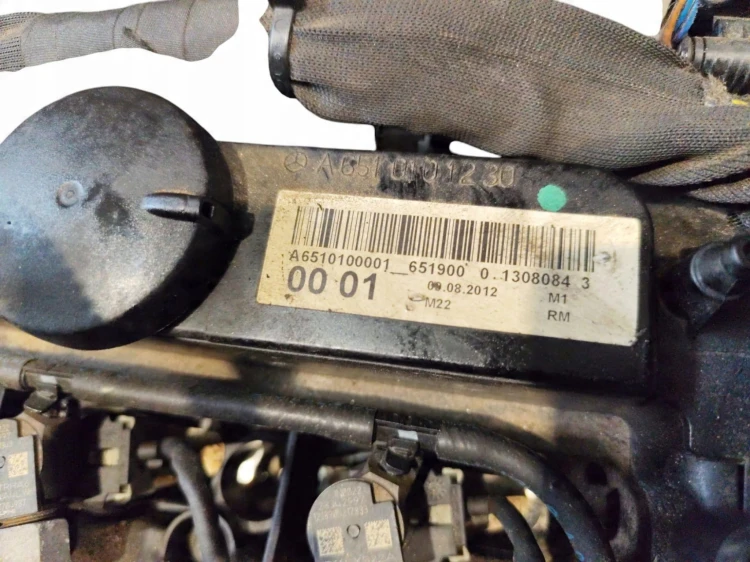 SILNIK KOMPLETNY MERCEDES C W204 LIFT (2011-2014) 2.2 CDI 170KM 651911
