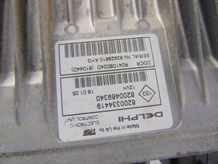 ZESTAW STARTOWY RENAULT MEGANE II LIFT (2005-2008) 1.5 DCI 8200334419