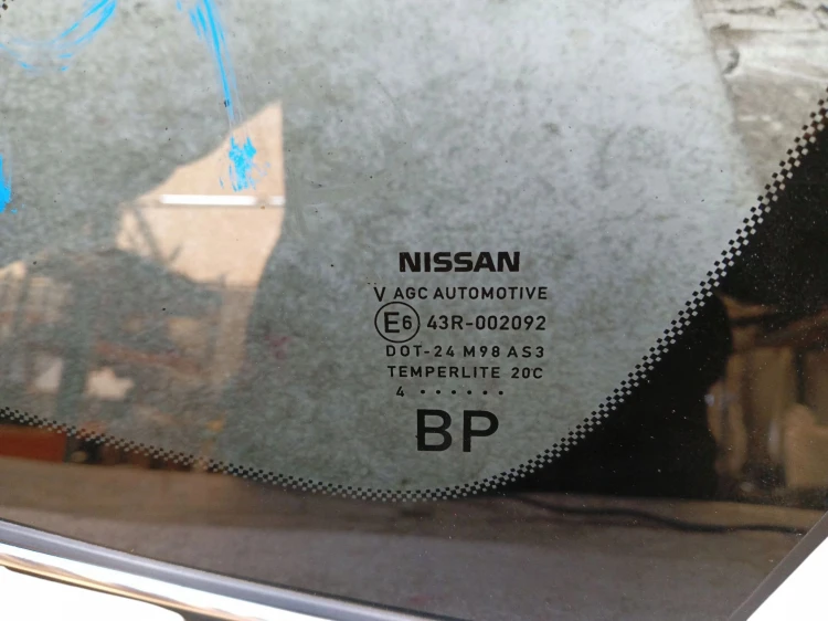 SZYBA KAROSERYJNA PRAWY TYŁ NISSAN QASHQAI J12 LIFT (2024-) 1.3 DIG-T 140KM