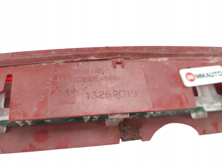 ŚWIATŁO STOP OPEL ASTRA J (2009-2012) 1.6 16V 115KM 13262019