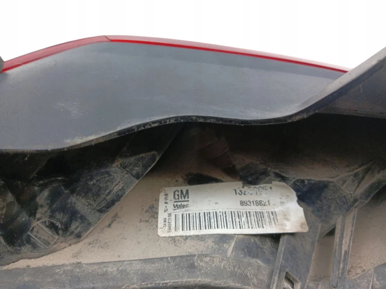 LAMPA PRAWY TYŁ OPEL CORSA D LIFT (2011-2014) 1.4 16V 100KM 89318821