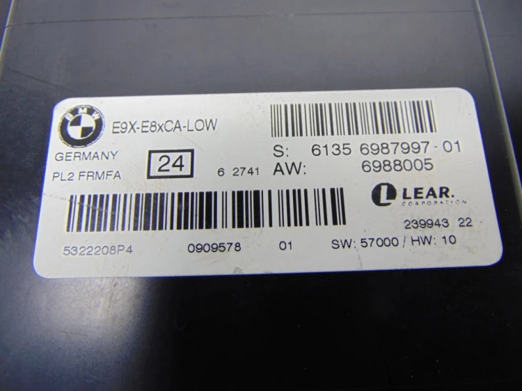 MODUŁ ŚWIATEŁ BMW E87 1.6 16V 6987997