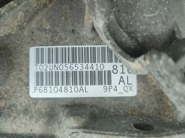SKRZYNIA BIEGÓW AUTOMAT CHRYSLER 200C (2014-2016) 3.6 V6 295KM P68104810AL