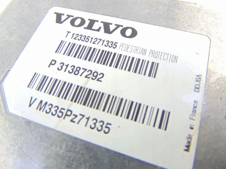 SENSOR PODUSZEK VOLVO V40 II CROSS COUNTRY 1.6 D2 31387292