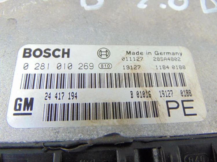 KOMPUTER STEROWNIK SILNIKA OPEL VECTRA B 2.0 DTI 24417194