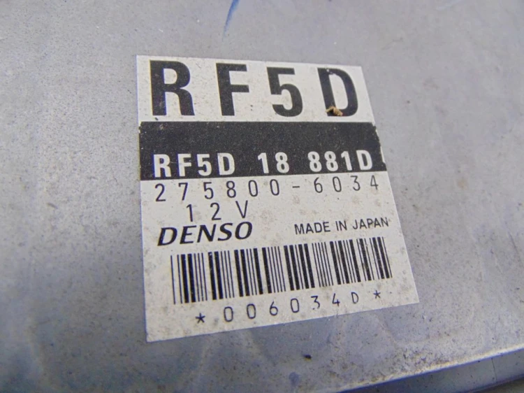 KOMPUTER STEROWNIK SILNIKA MAZDA 6 I (2002-2008) 275800-6034