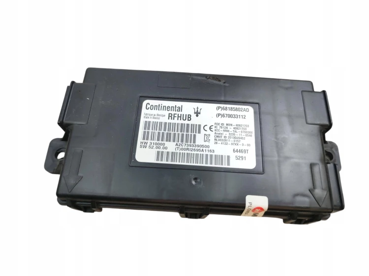 STEROWNIK MODUŁ KEYLESS MASERATI GHIBLI III 670033112