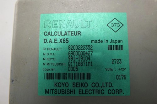 MODUŁ STEROWNIK WSPOMAGANIA RENAULT CLIO II (1998-2003) 1.5 DCI 8200222352
