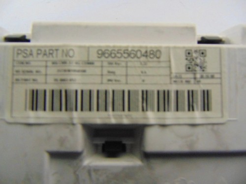 LICZNIK CITROEN C5 III (2008 -) 9665560480