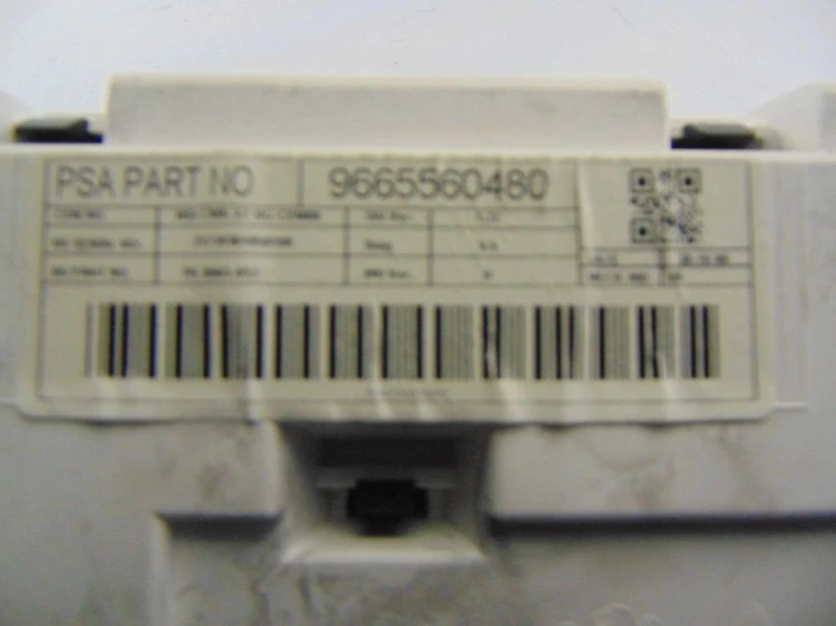 LICZNIK CITROEN C5 III (2008 -) 9665560480