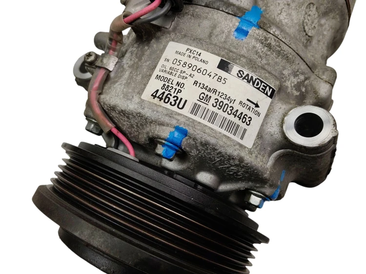 SPRĘŻARKA KLIMATYZACJI OPEL ASTRA K (2015-2019) 1.4 16V 100KM 39034463
