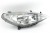 LAMPA PRAWY PRZÓD PEUGEOT 307 (2001-2005) 1.6 16V 9641615680