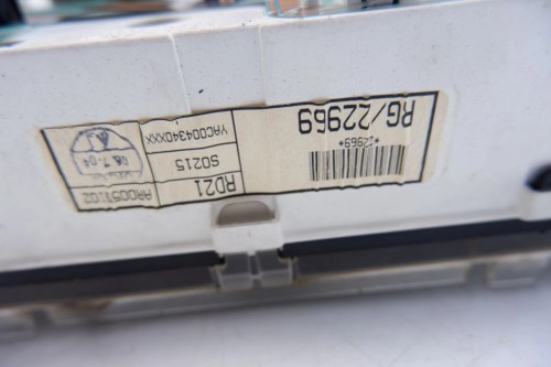LICZNIK ROVER 45 LIFT (1999-2004) 1.6 16V 114KM YAC004340XXX
