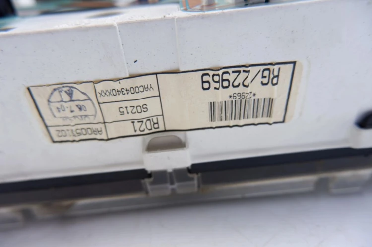 LICZNIK ROVER 45 LIFT (1999-2004) 1.6 16V 114KM YAC004340XXX