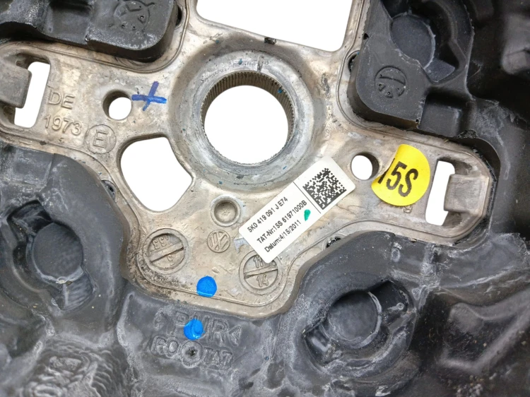 KIEROWNICA VOLKSWAGEN TOURAN I 1T LIFT (2010-2015) 1.6 TDI 105KM 5K0419091J