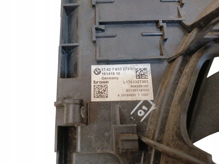 WENTYLATOR CHŁODNICY BMW F10 LIFT (2013-2017) 2.0 D 190KM 7633273-01
