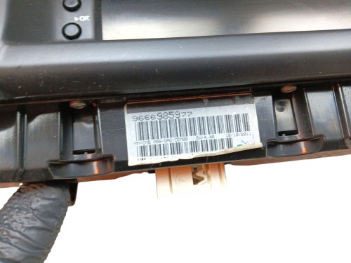 LICZNIK CITROEN C3 PICASSO (2009-2012) 1.6 E-HDI 9666985977