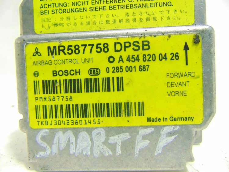 SENSOR PODUSZEK SMART FORFOUR 1.3 BENZ MR587758