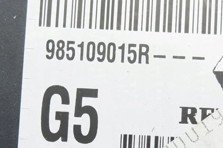 SENSOR PODUSZEK RENAULT MEGANE III (2008-2013) 1.9 DCI 985109015R