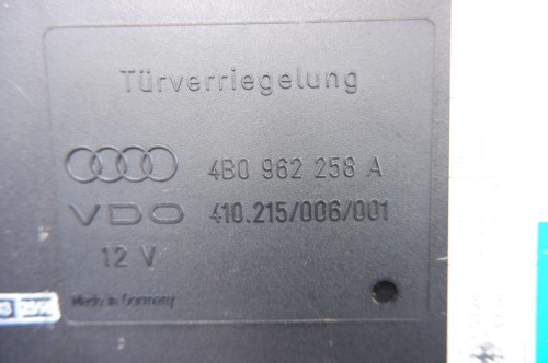 MODUŁ KOMFORTU AUDI A6 C5 4B0962258A