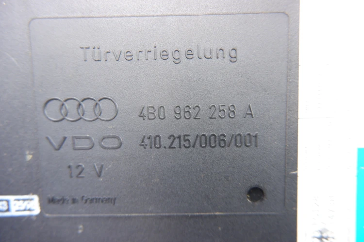 MODUŁ KOMFORTU AUDI A6 C5 4B0962258A