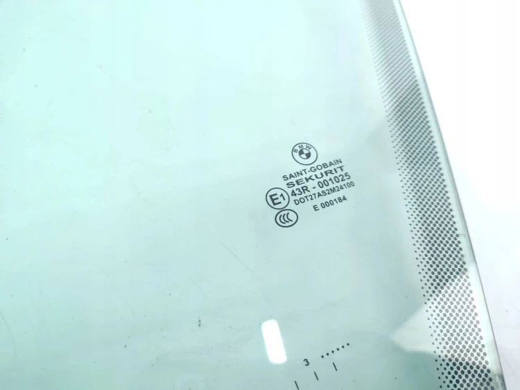 SZYBA DRZWI LEWY PRZÓD BMW F34 GRAN TURISMO (2013-2015) 2.0 D 143KM 43R0010