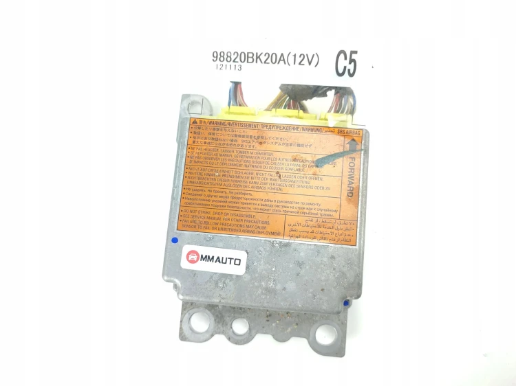 MODUŁ AIRBAG NISSAN QASHQAI+2 J10 LIFT (2009-2013) 1.6 DCI 130KM 98820BK20A