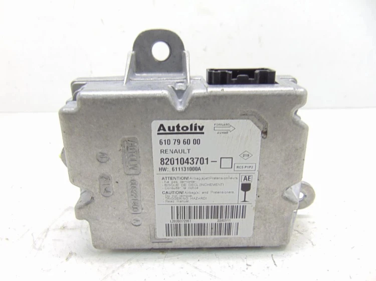 SENSOR PODUSZEK RENAULT CLIO III LIFT (2009-2012) 1.2 16V 8201043701