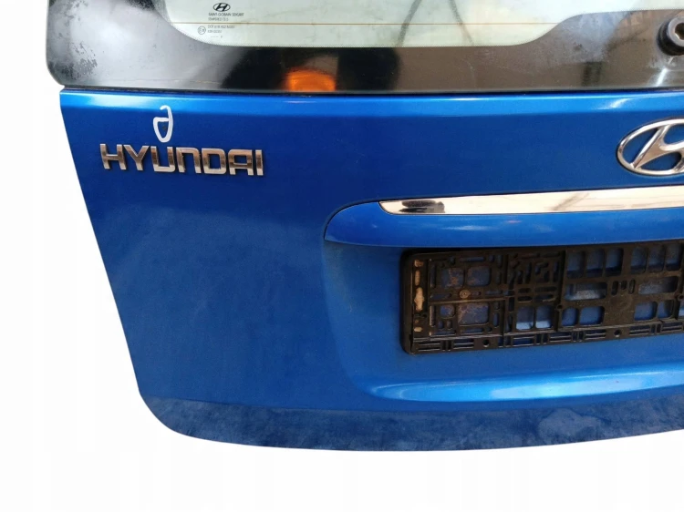 KLAPA BAGAŻNIKA HYUNDAI I30 I (2007-2010) 1.6 16V 126KM
