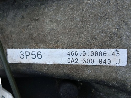SKRZYNIA BIEGÓW AUDI A6 C6 (2004-2008) 2.7 V6 TDI 180KM HVD