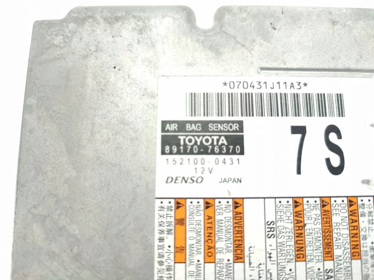 MODUŁ AIRBAG LEXUS UX 250h (2018-2022) 2.0 HYBRID 184KM 89170-76370