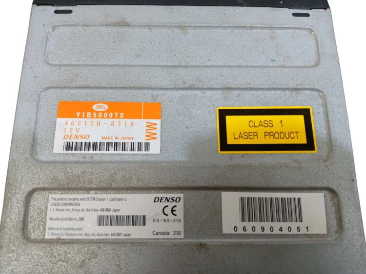 ZMIENIARKA PŁYT CD LAND ROVER RANGE ROVER SPORT I L320 (2005-2010) 3.6 D 27