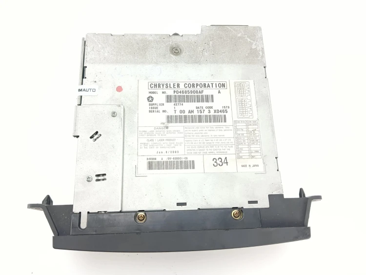 ZMIENIARKA PŁYT CD CHRYSLER PACIFICA (2003-2007) 3.5 V6 253KM P04685908AF